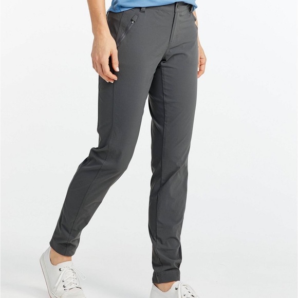 L.L. Bean Pants & Jumpsuits Ll Bean Womens Cresta Trail Hiking Slim Leg Pants Size 4 Gray